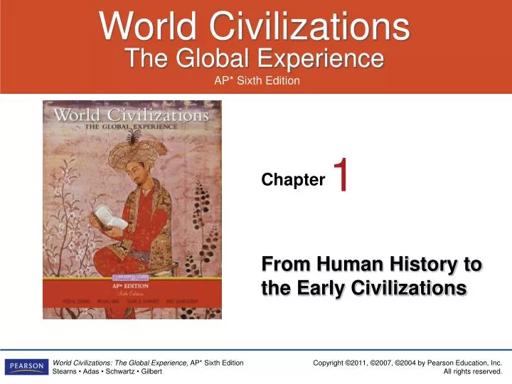 from human history to the early civilizations