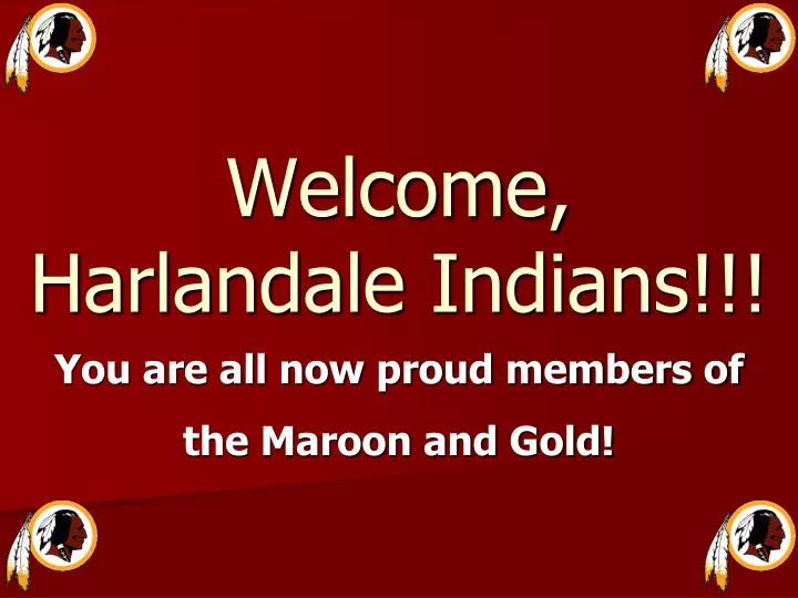 welcome harlandale indians