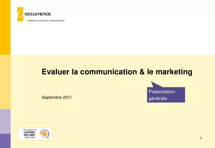 evaluer la communication le marketing