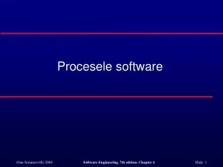 procesele software
