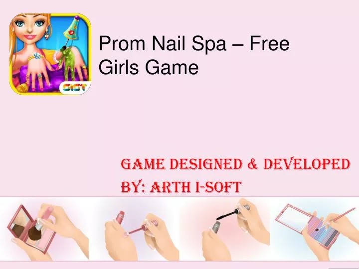 prom nail spa free girls game