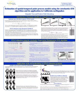 Stability and accuracy of the EM methodology