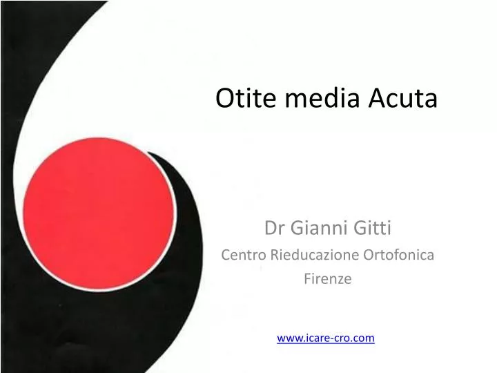 otite media acuta