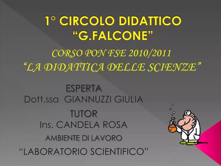 1 circolo didattico g falcone