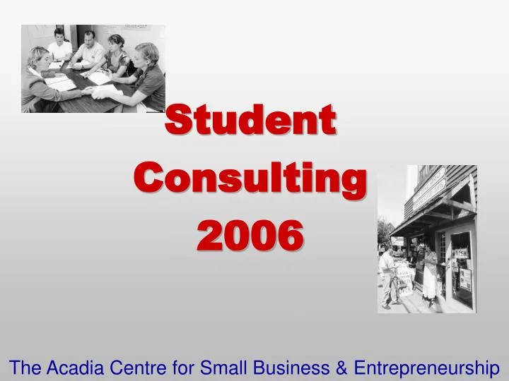 the acadia centre for small business entrepreneurship