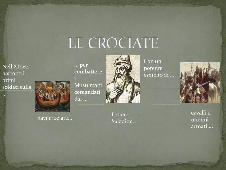 le crociate