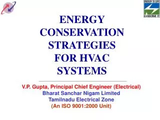 ENERGY CONSERVATION STRATEGIES FOR HVAC SYSTEMS