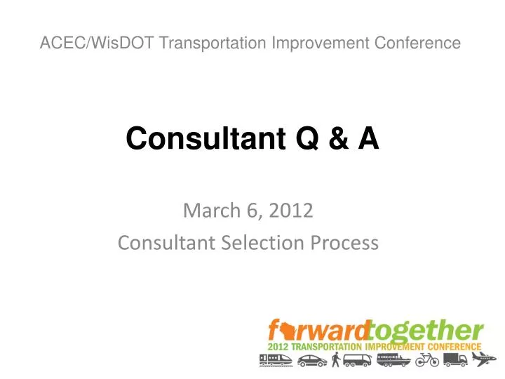consultant q a