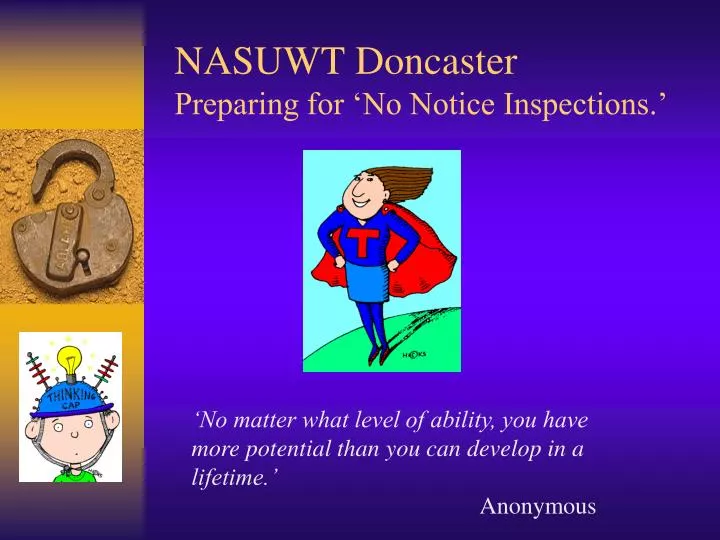 nasuwt doncaster preparing for no notice inspections