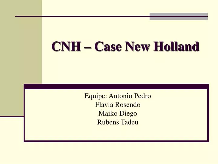 cnh case new holland