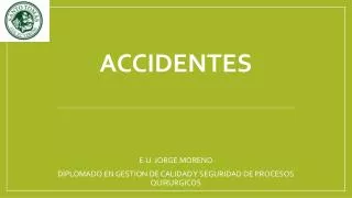 accidentes