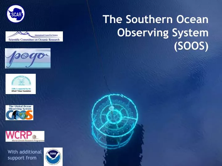 the southern ocean observing system soos