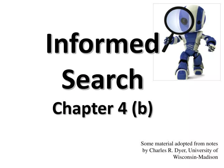 informed search chapter 4 b