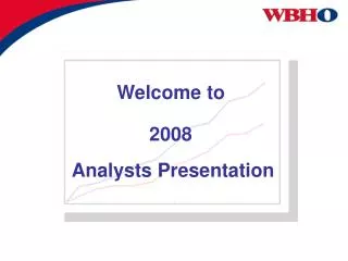 Analysts Presentation