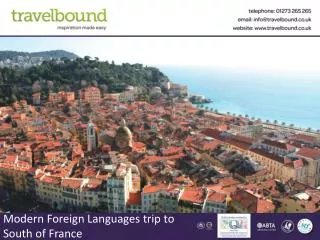 Modern Foreign Languages trip to South of France