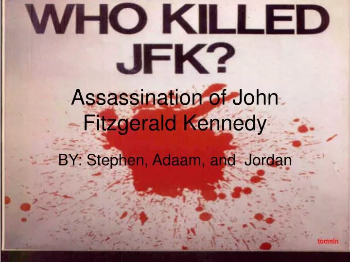 assassination of john fitzgerald kennedy