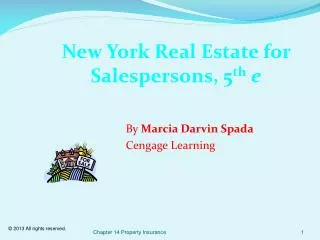 New York Real Estate for Salespersons, 5 th e