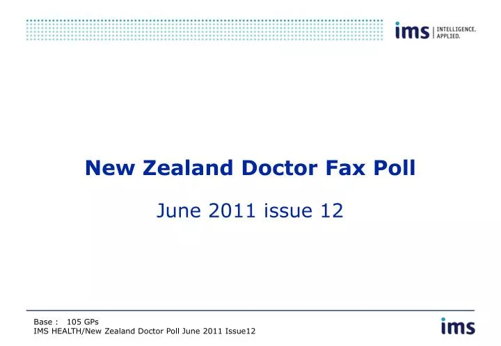 new zealand doctor fax poll