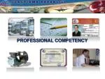 PROFESSIONAL COMPETENCY - slide 1