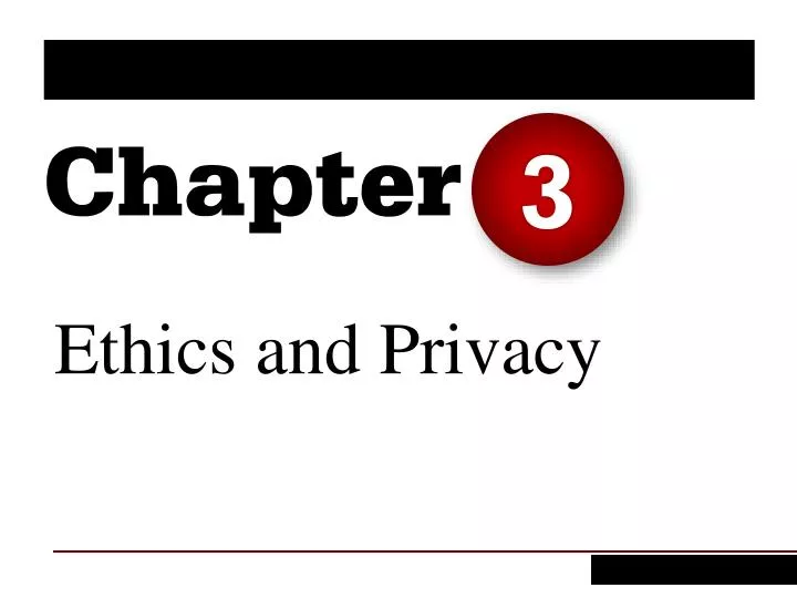 ethics and privacy