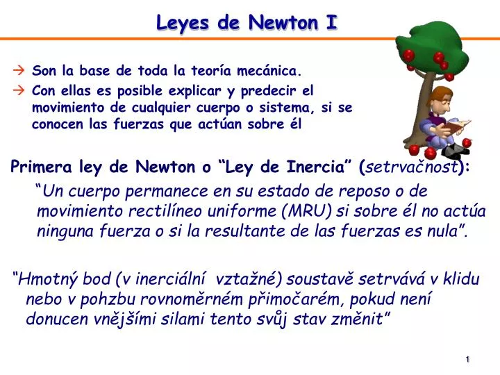 leyes de newton i