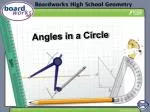 Angles in a Circle - slide 1