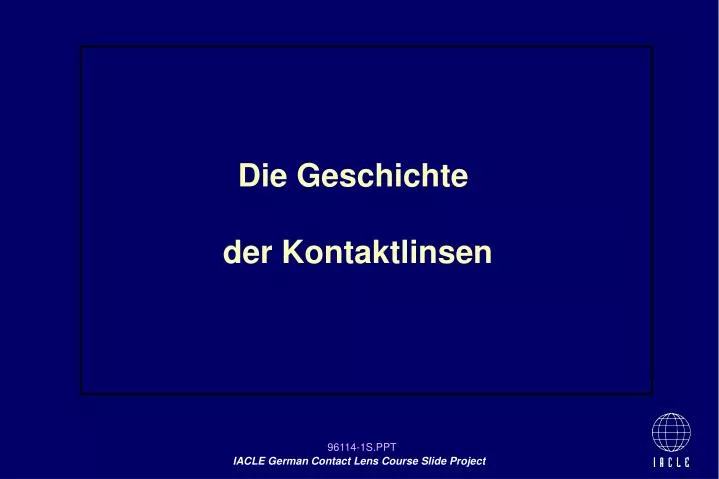 die geschichte der kontaktlinsen