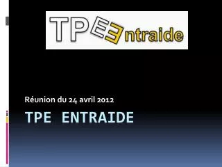 r union du 24 avril 2012