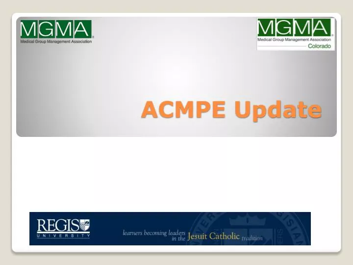 acmpe update