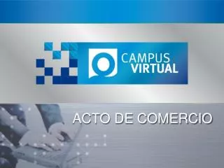 acto de comercio