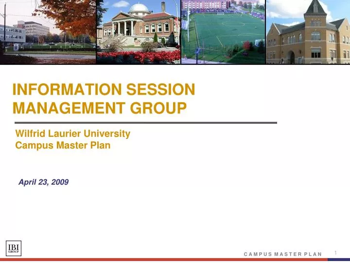 information session management group