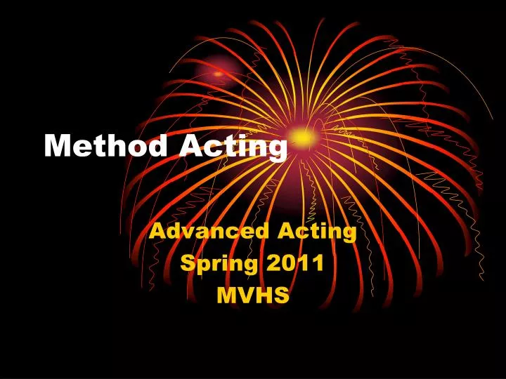 method acting