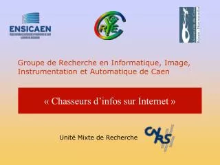groupe de recherche en informatique image instrumentation et automatique de caen
