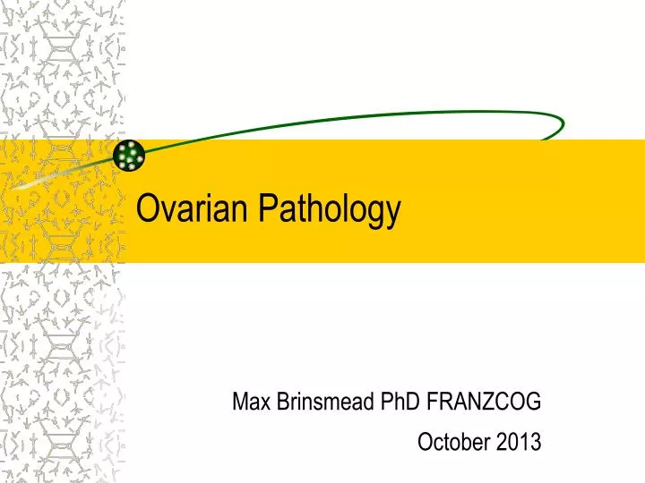 ovarian pathology