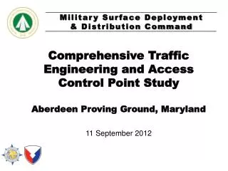 Comprehensive Traffic Engineering and Access Control Point Study