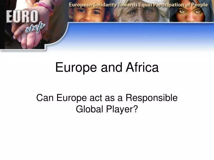 europe and africa