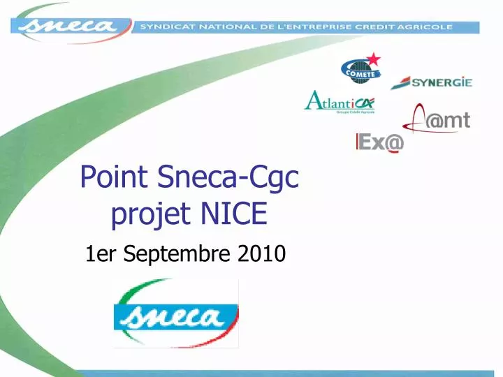 point sneca cgc projet nice