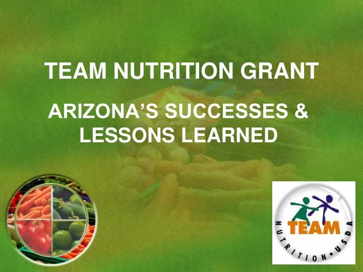team nutrition grant