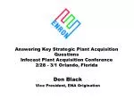 Strategic Insights for Optimal Plant Acquisition Strategies - slide 1