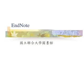 endnote