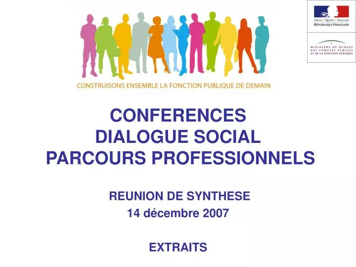 conferences dialogue social parcours professionnels