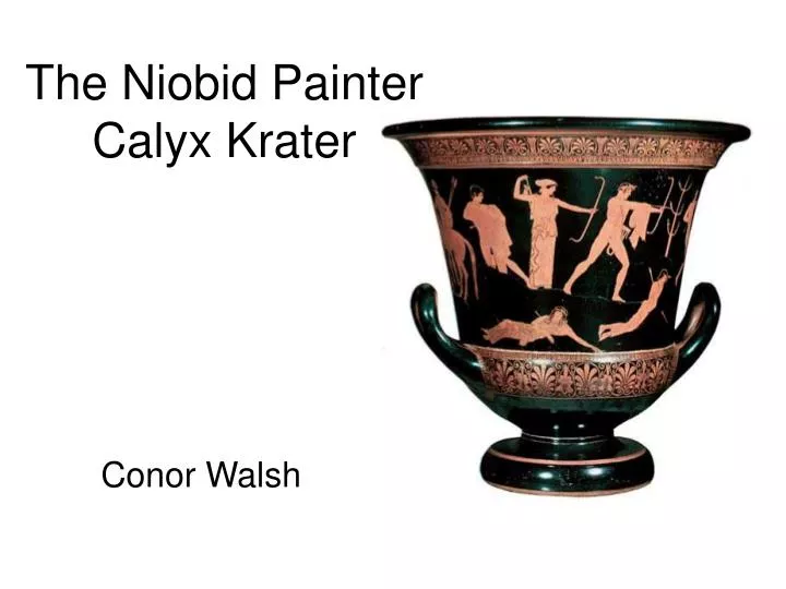 the niobid painter calyx krater