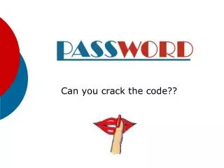 Can you crack the code??