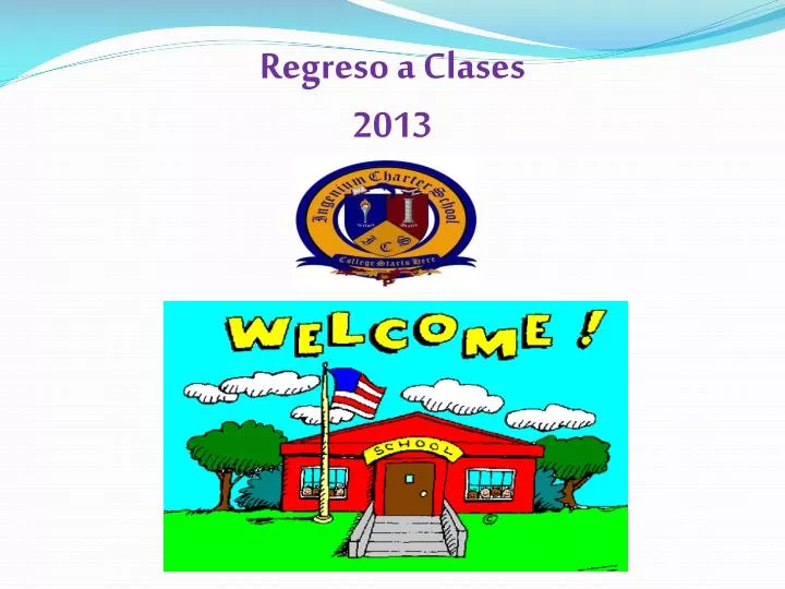 regreso a clases 2013