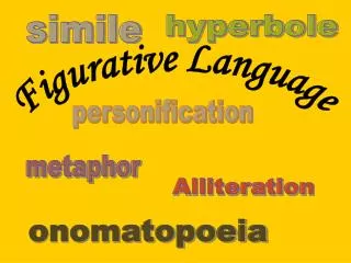 Figurative Language