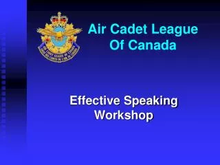 Air Cadet League Of Canada