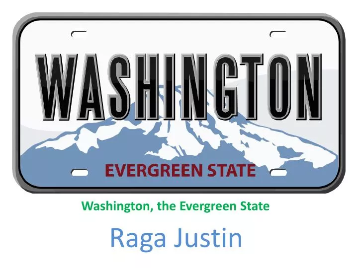 washington the evergreen state