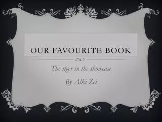 our favourite book