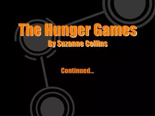 the hunger games by suzanne collins
