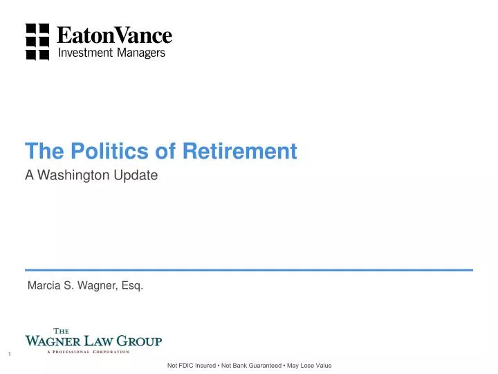 the politics of retirement